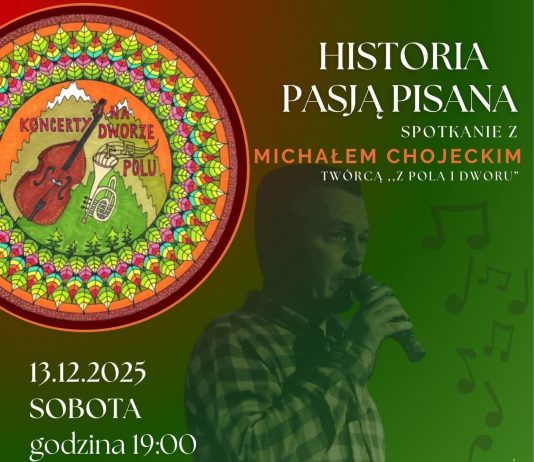 Historia pisana pasją - spotkanie z Michałem Chojeckim
